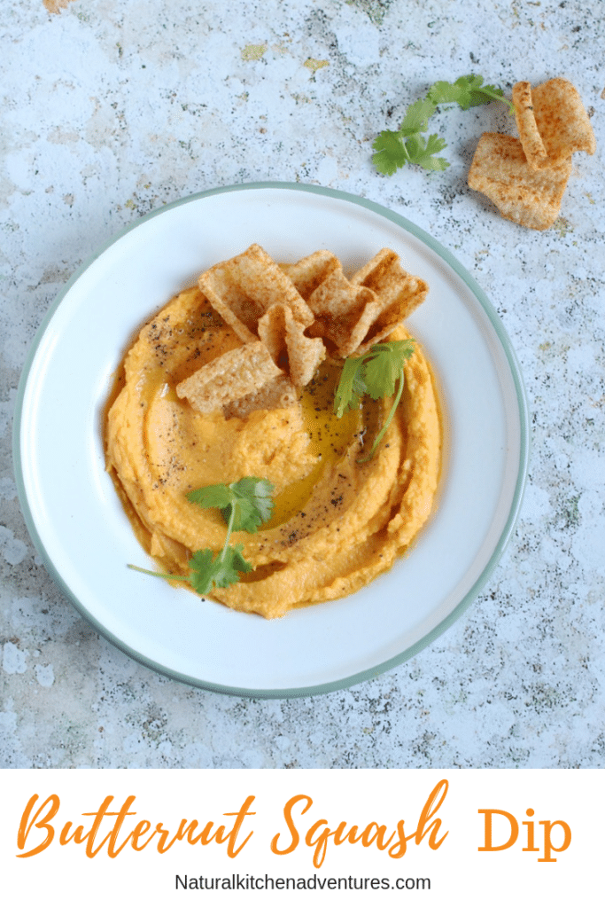 Butternut squash dip | Natural Kitchen Adventures | vegan , autumn, dairy free 