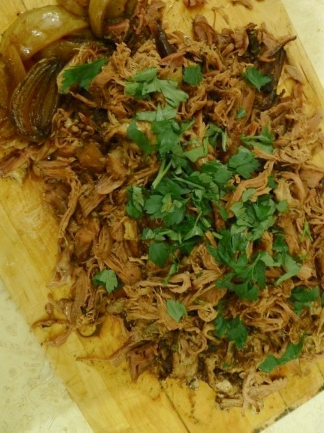 Slow Cooked Spiced Pulled Lamb Shoulder