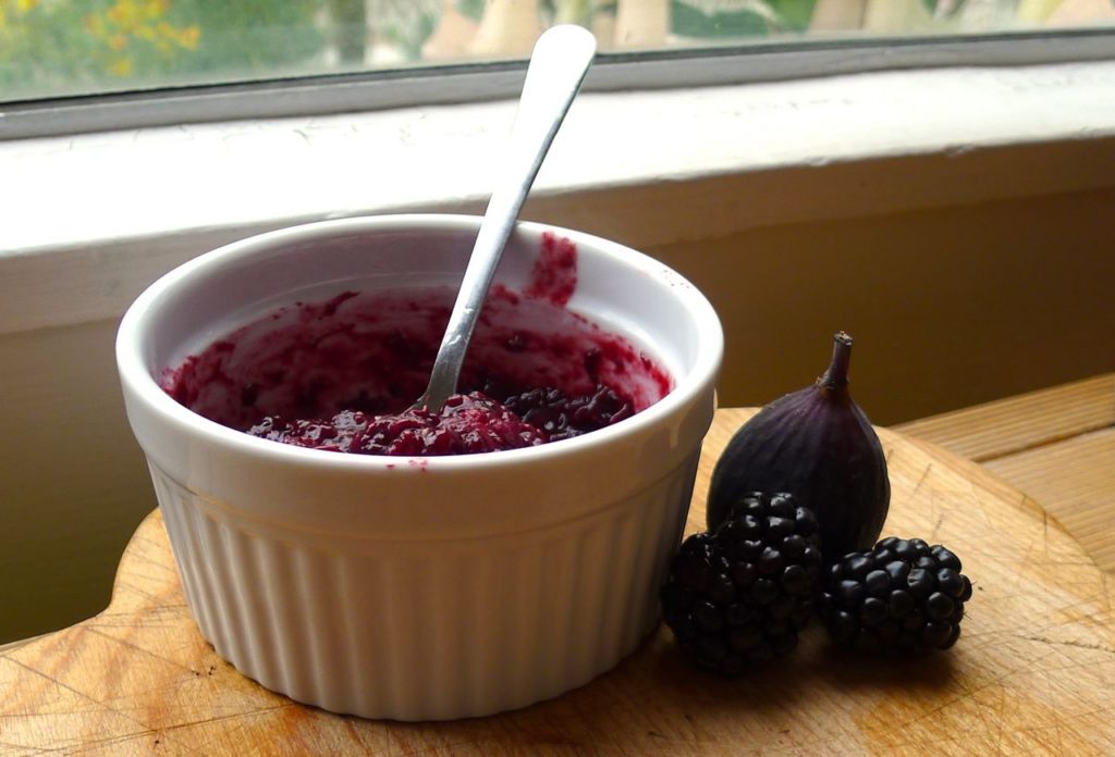 Instant Blueberry & Fig Jam 