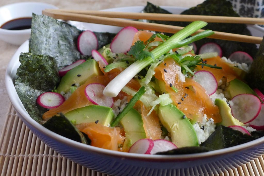 Open Sushi Salad 