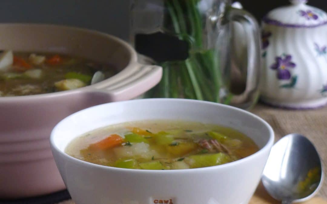Welsh Cawl {lamb and root vegetable soup}