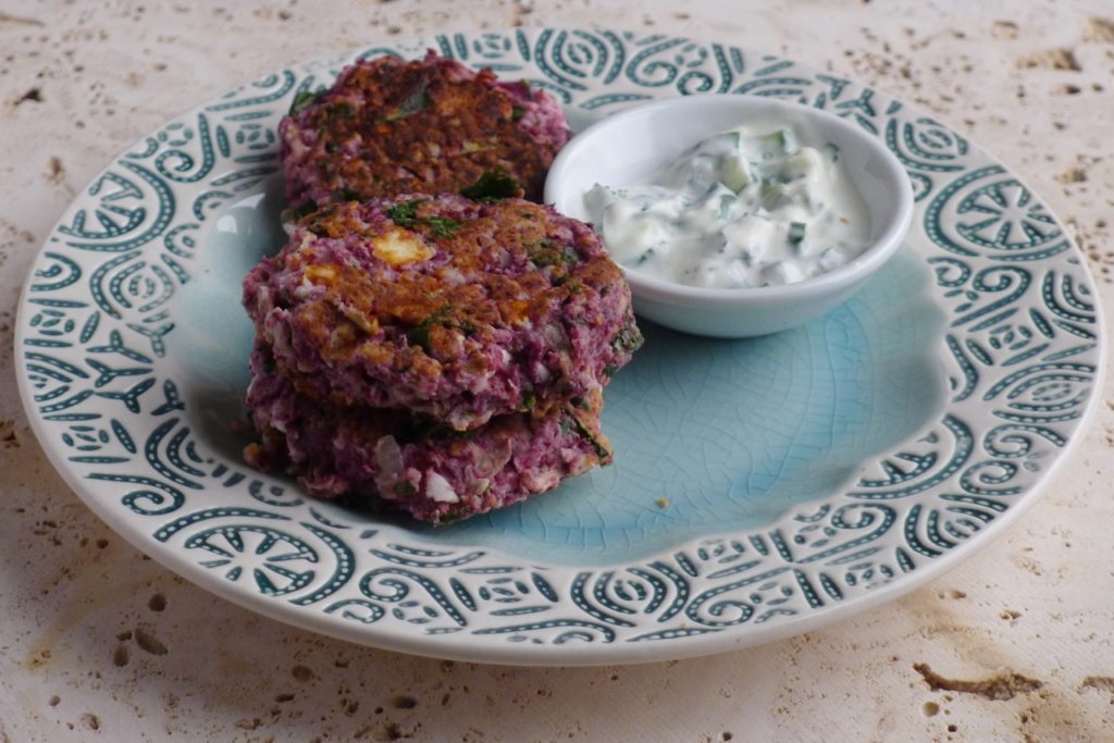 Gluten Free Courgette Sumac Fritters