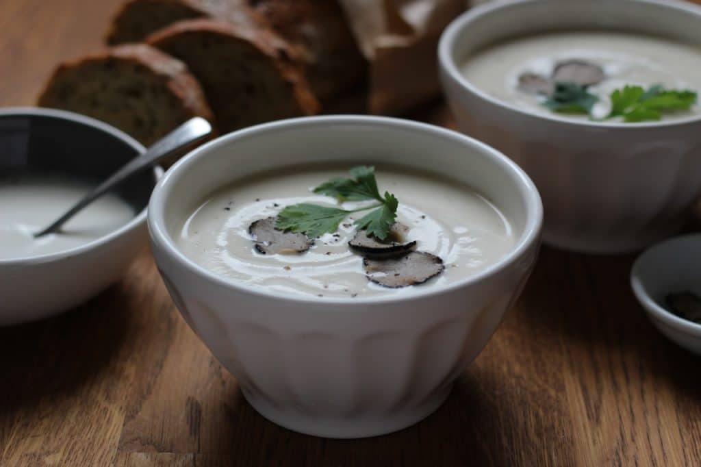 Cashew Cauliflower Soup, Natural Kitchen Adventures, Dairy Free, Vegan, Vegetarian