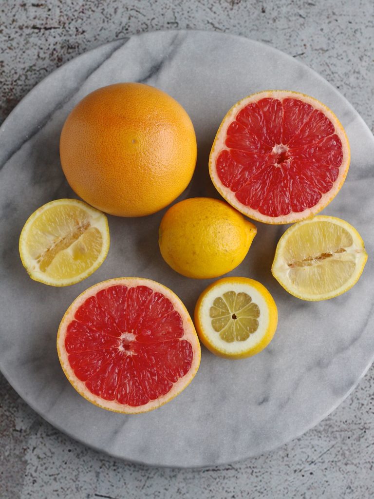Red Grapefruit & Lemons | Natural Kitchen Adventure