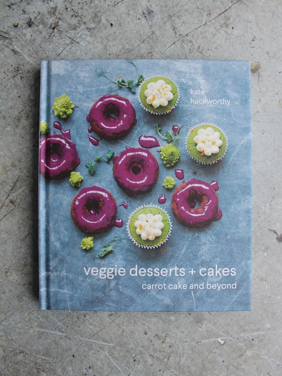 Vegan Beetroot and Vanilla Sorbet Recipe. Review of Veggie Desserts + Cakes Cookbook by Kate Hackworthy