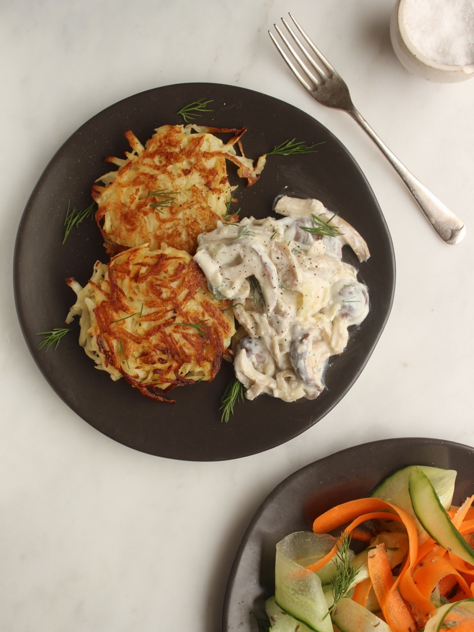 How to Make Potato Pancakes - Oh My Veggies