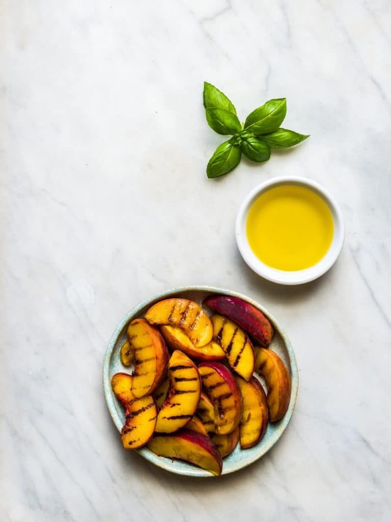 Peaches with Burrata | Natural Kitchen Adventures