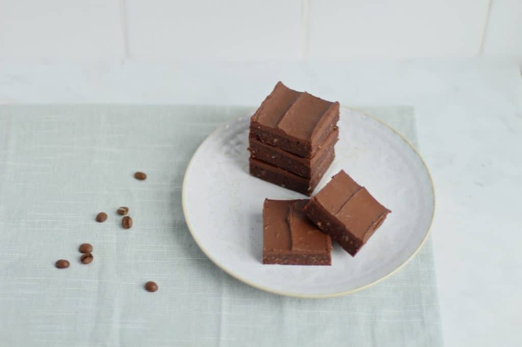 Cacao Espresso No Bake Brownies | Natural Kitchen Adventures | Vegan, gluten free, dairy free, raw