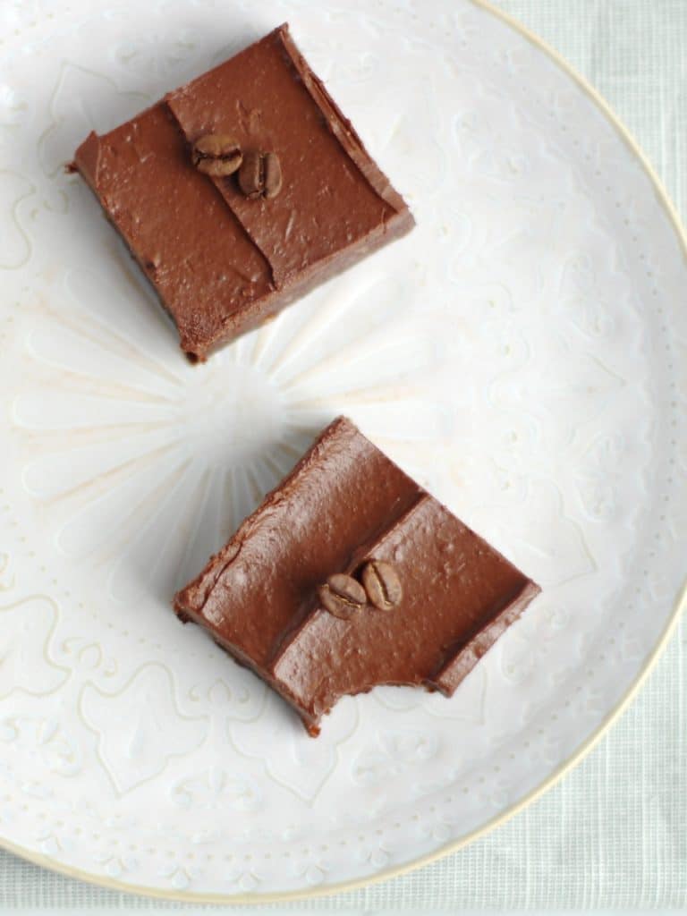 Cacao Espresso No Bake Brownies | Natural Kitchen Adventures | Vegan, gluten free, dairy free, raw
