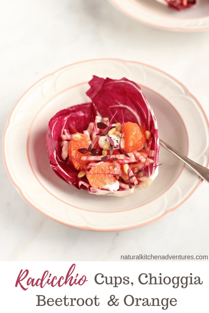 Radicchio Cups Chioggia Beetroot Orange _ Natural Kitchen Adventures