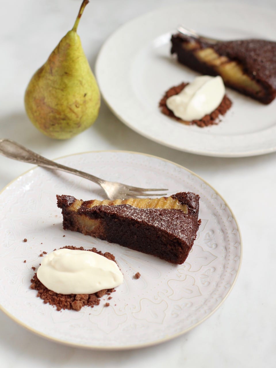 Chocolate, Pear, and Hazelnut Cake - Edible Communities