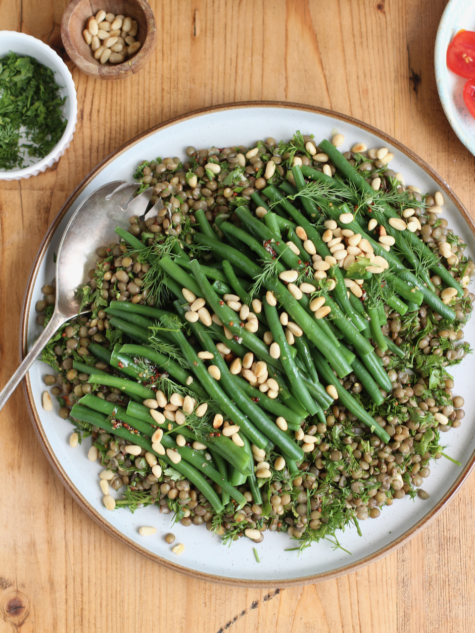  Green Bean Lentil Salad